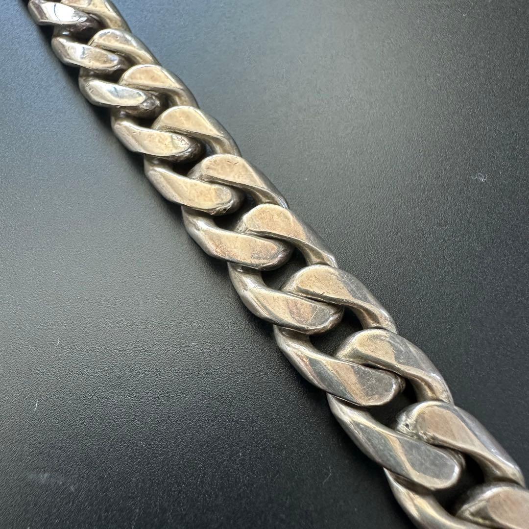 LAVER 11MM CURB CHAIN T BAR ブレスレット　TAXCO