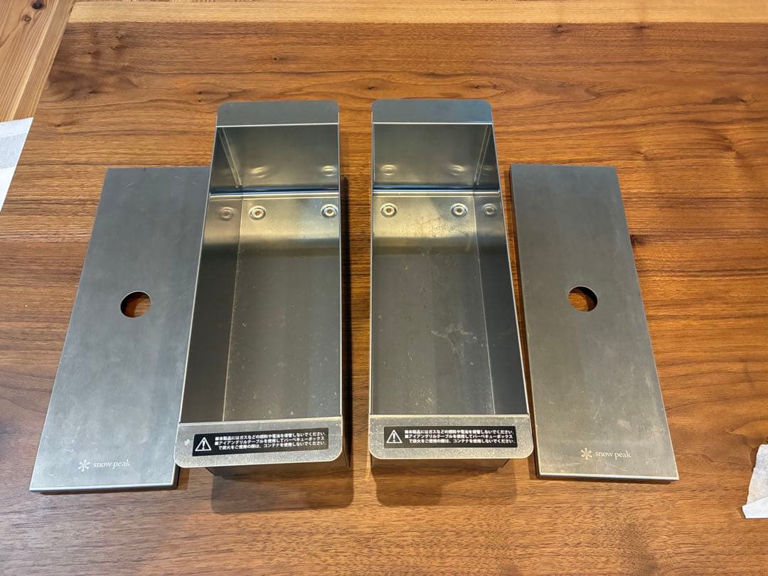  peak ステンボックスハーフ　２個セット