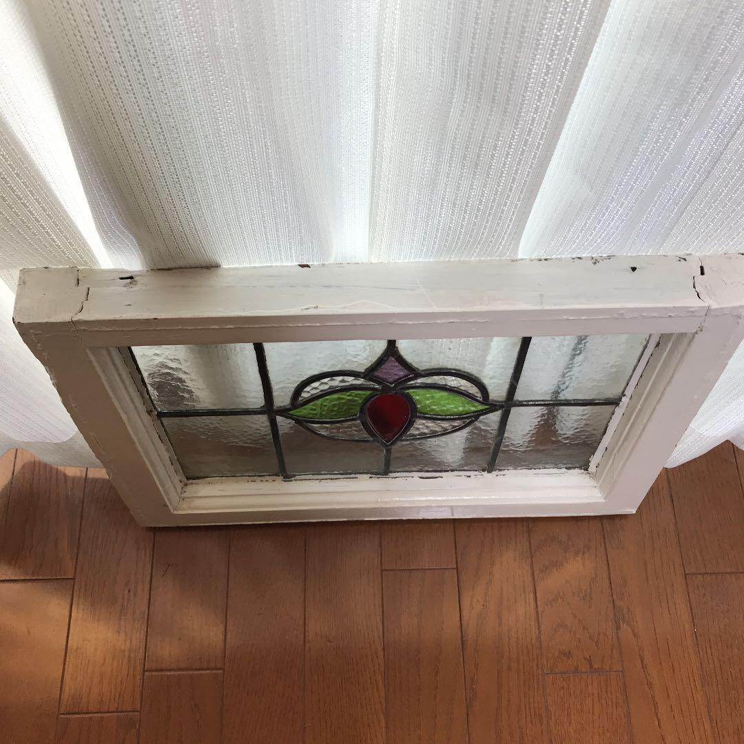 値下げ　アンティーク窓枠　希少