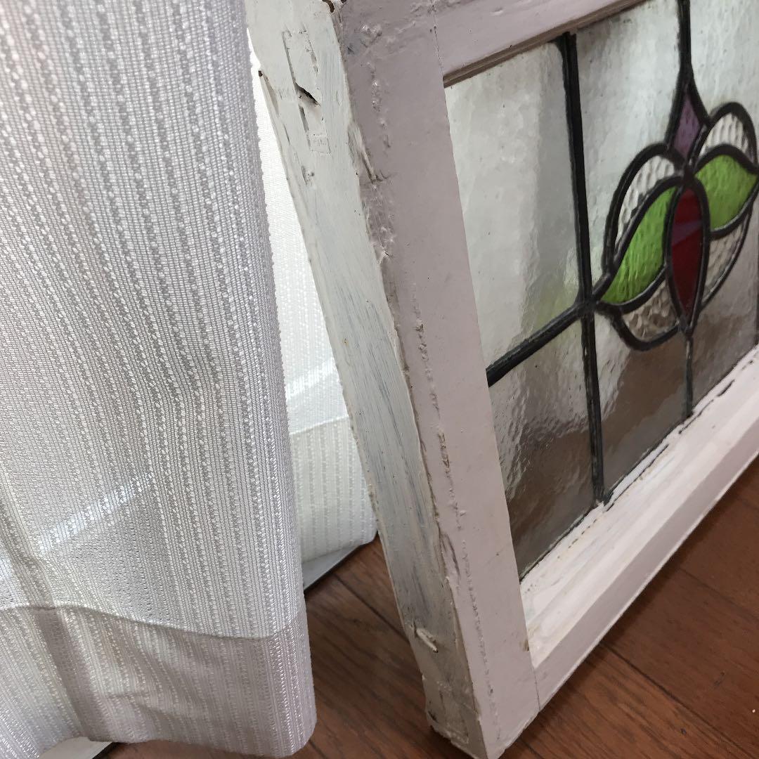 値下げ　アンティーク窓枠　希少