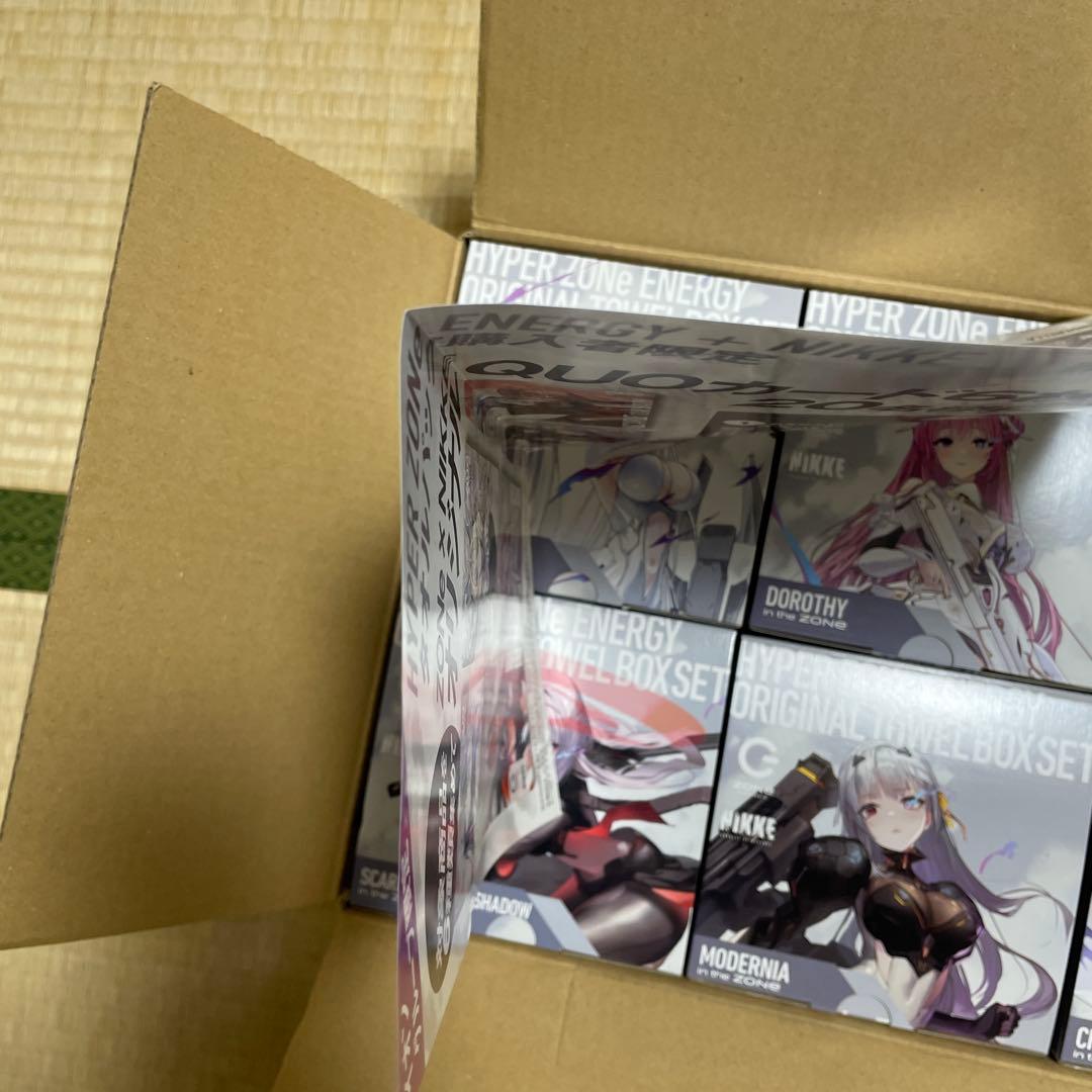 勝利の女神NIKKE ZONE タオル　フルコンプリートセット　ドリンクなし