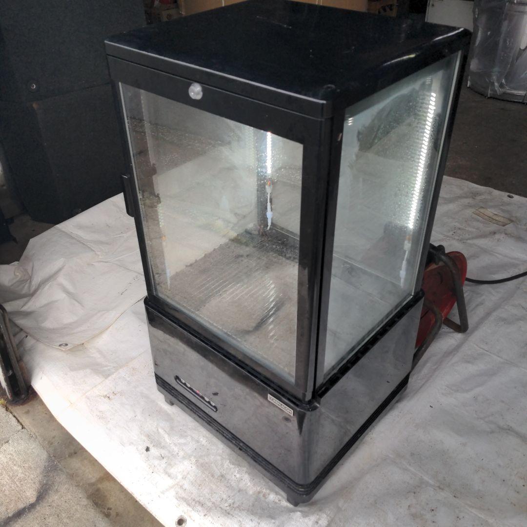 ディスプレイ冷蔵庫 ガラス扉 ブラック【無料配送地域有り】