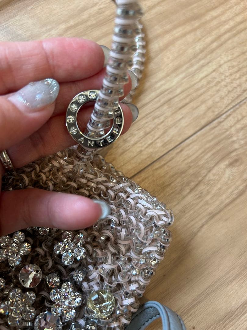 ANTEPRIMA ビジュー装飾 パーティーバッグ