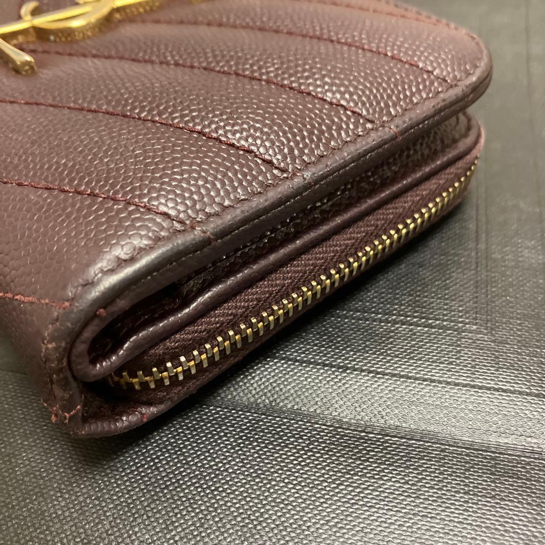 YSL イブサンローラン　二つ折り財布