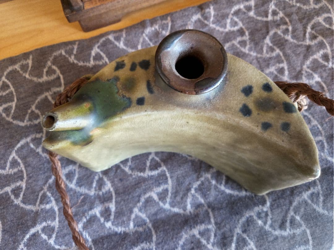 壺屋焼　酒器　抱瓶（ダチビン)