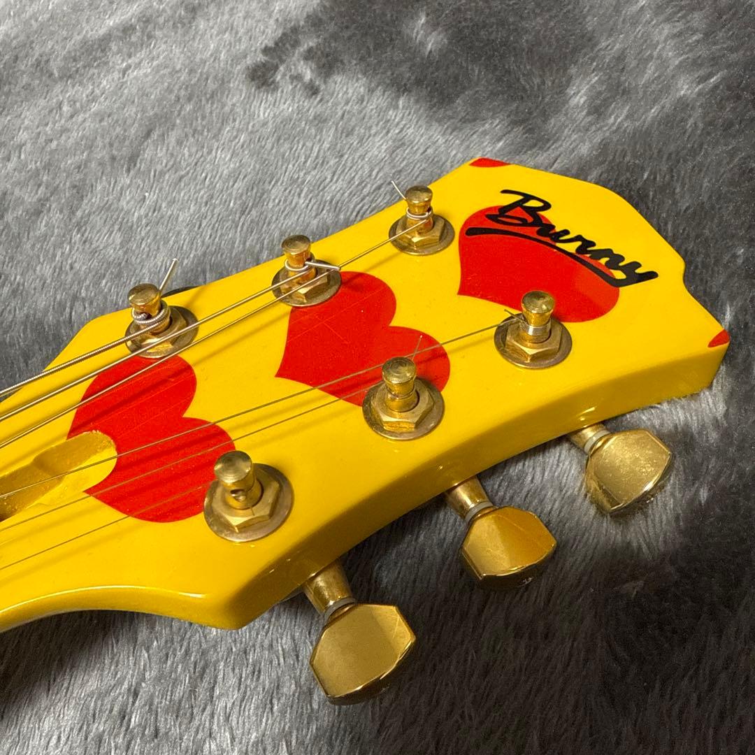 美品 イエローハートJr. プラチナ保証付 音出しOK hide XJAPAN