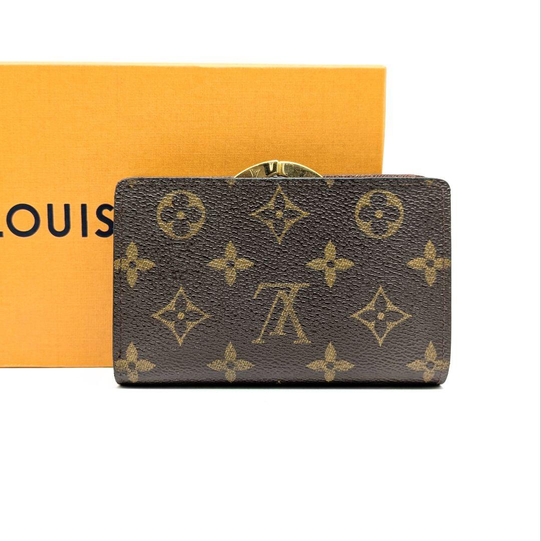 【限定品】ヴィエノワ がま口 2つ折り財布 長財布 モノグラム ルイヴィトン