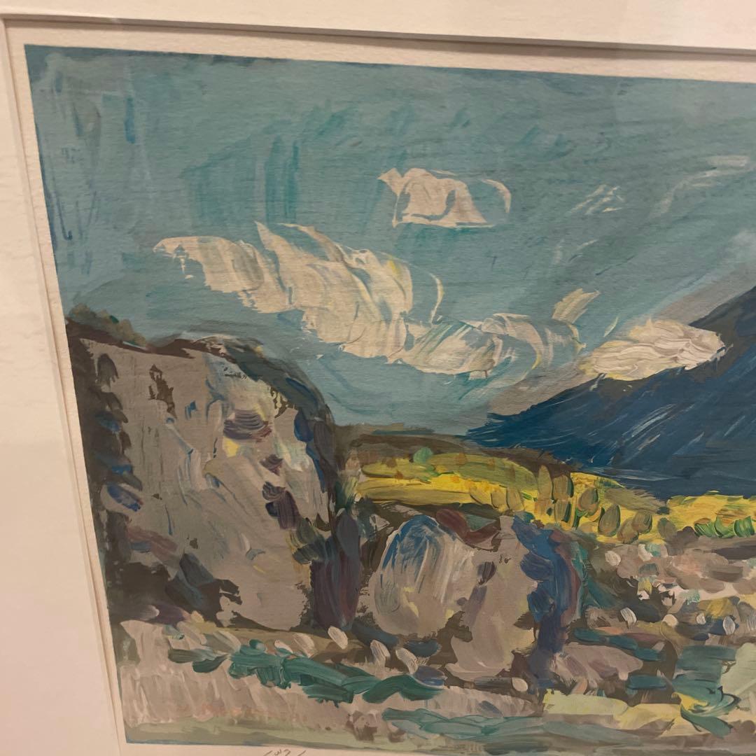 巨匠　小林和作　富士　リトグラフ 約70cm x 40cm 137/150