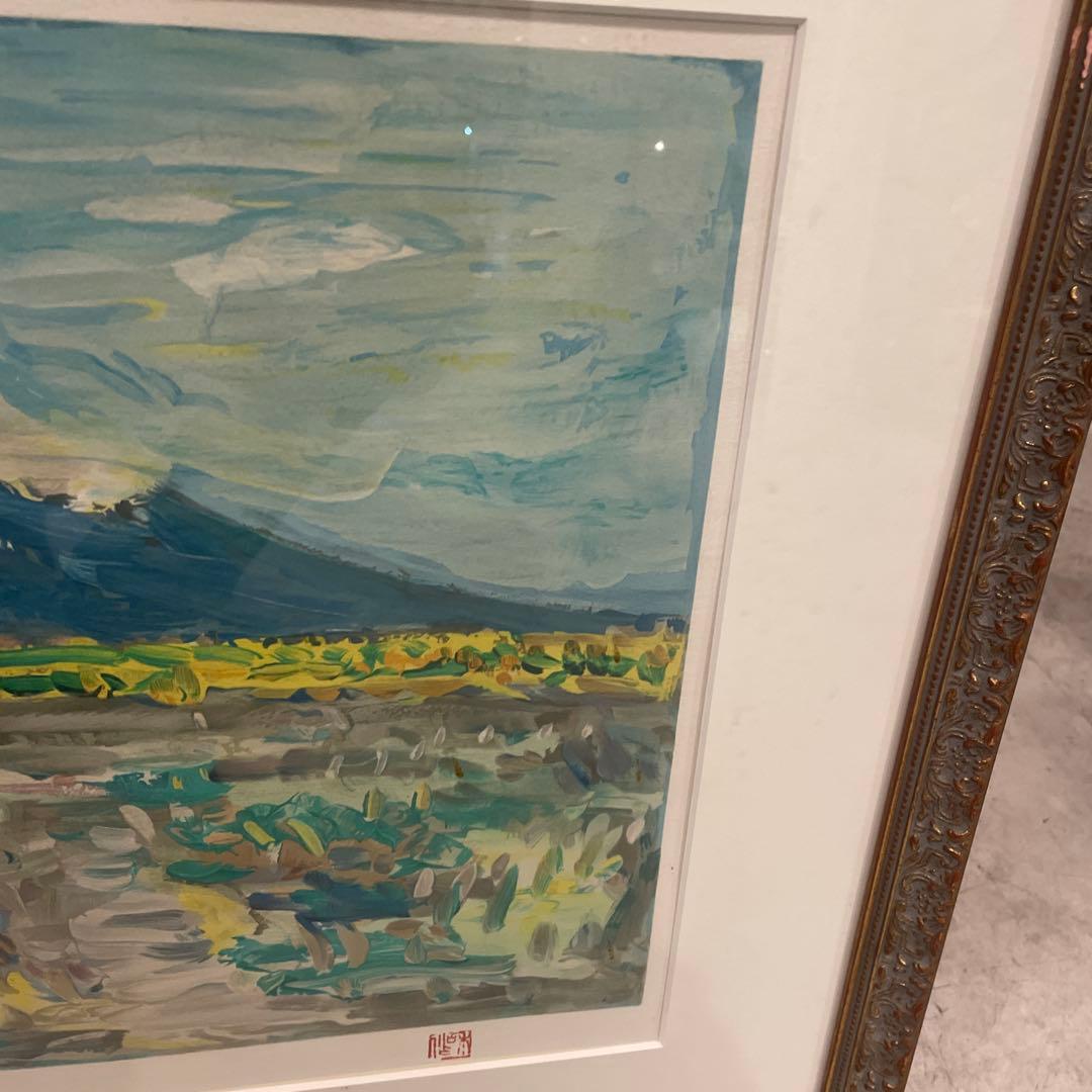 巨匠　小林和作　富士　リトグラフ 約70cm x 40cm 137/150