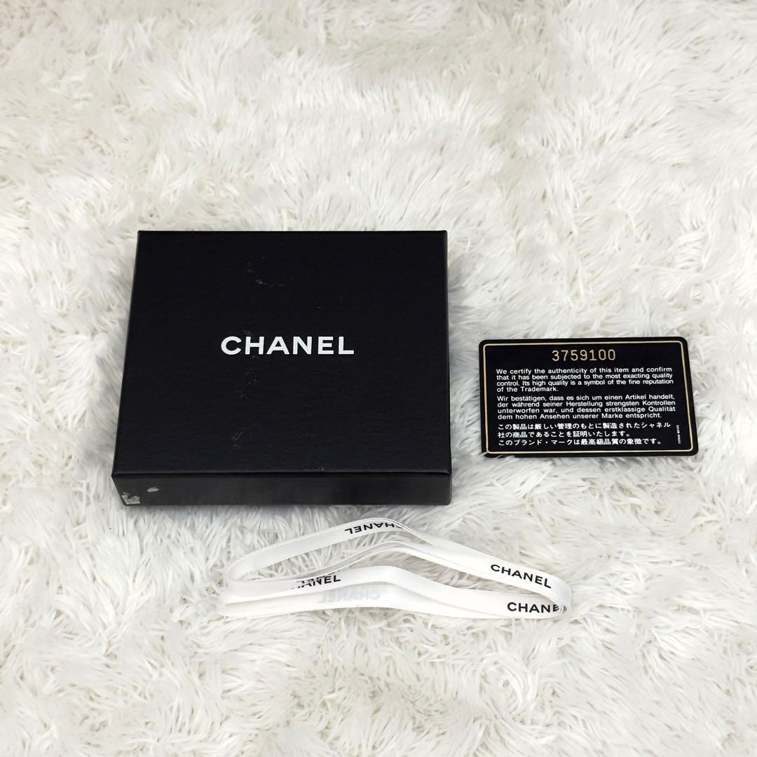未使用級✨CHANEL シャネル ラムスキン 財布 ケース 小銭入れ