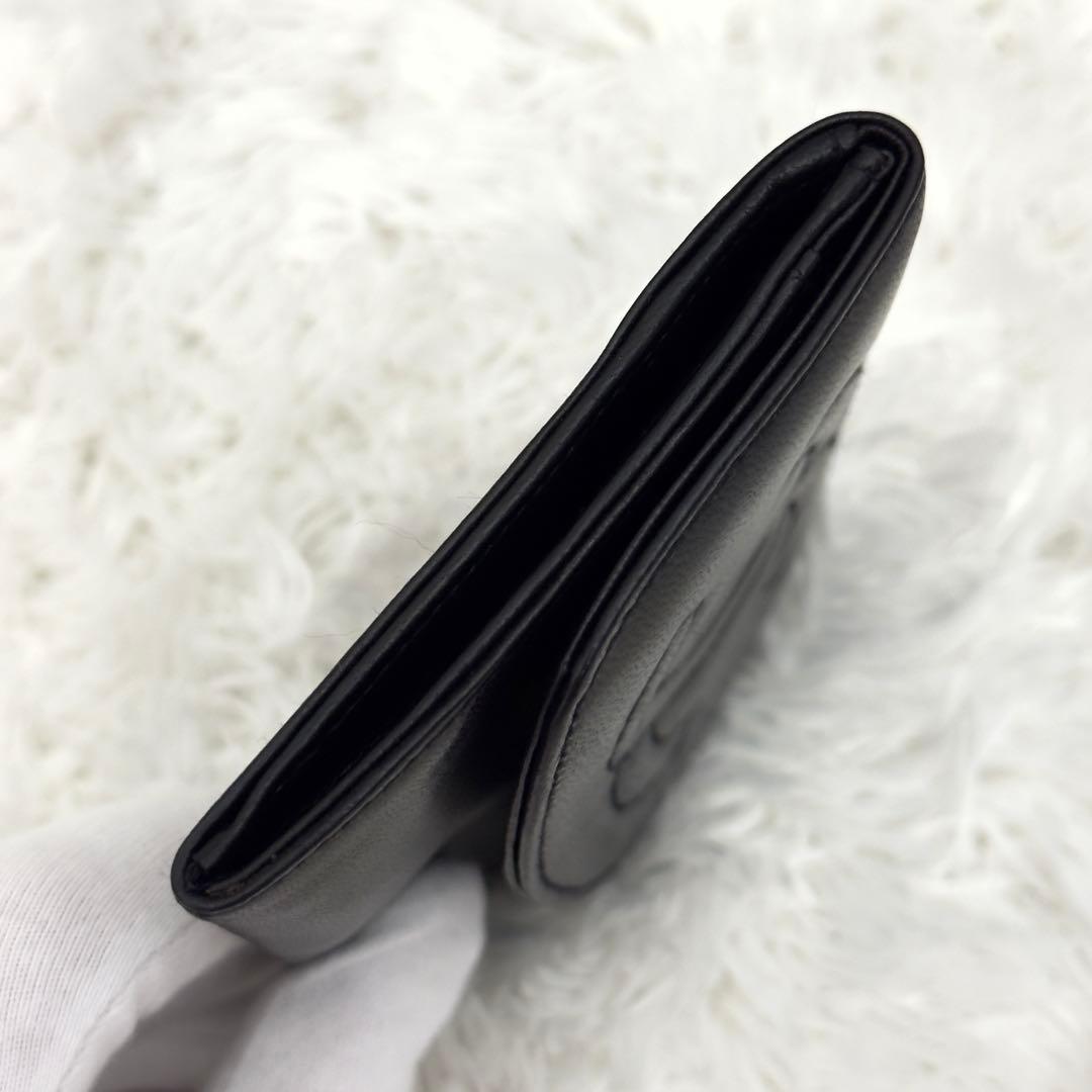 未使用級✨CHANEL シャネル ラムスキン 財布 ケース 小銭入れ
