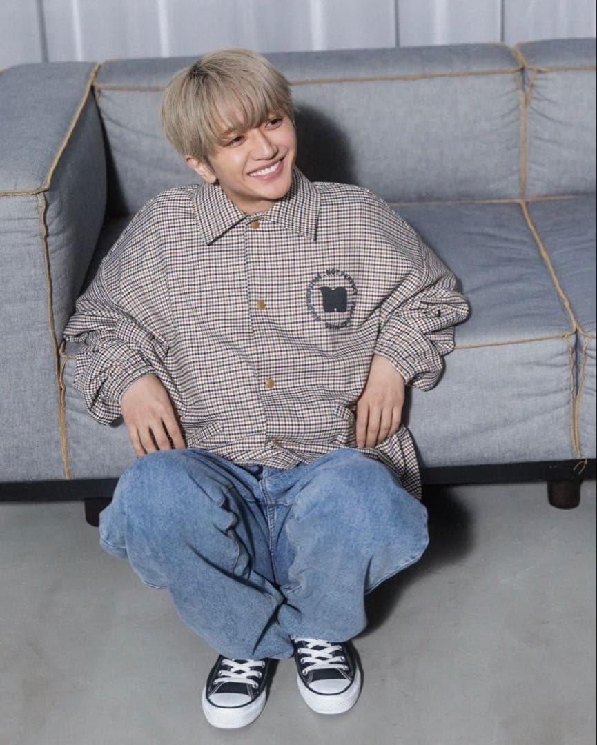 naptime コーチジャケット　チェック