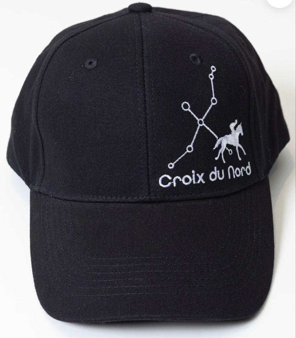 クロワデュノール　キャップ　ブラック　黒　帽子　未使用新品　競馬　JRA