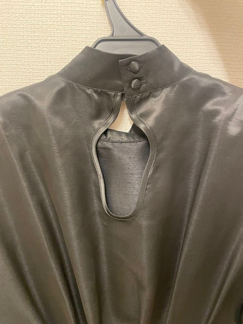 【AMERI】GATHER SLEEVE WAIST TUCK DRESS