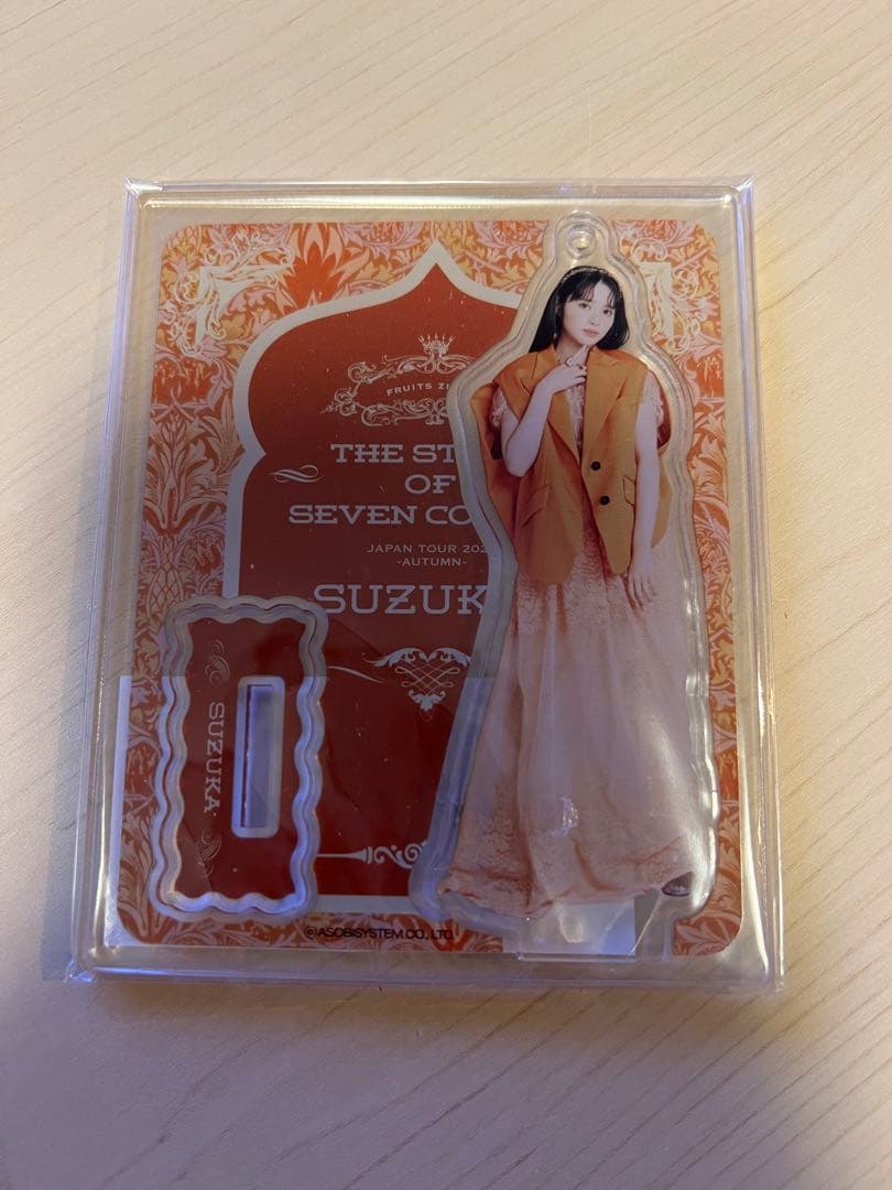 FRUITS ZIPPER 鎮西寿々歌　アクリルスタンド