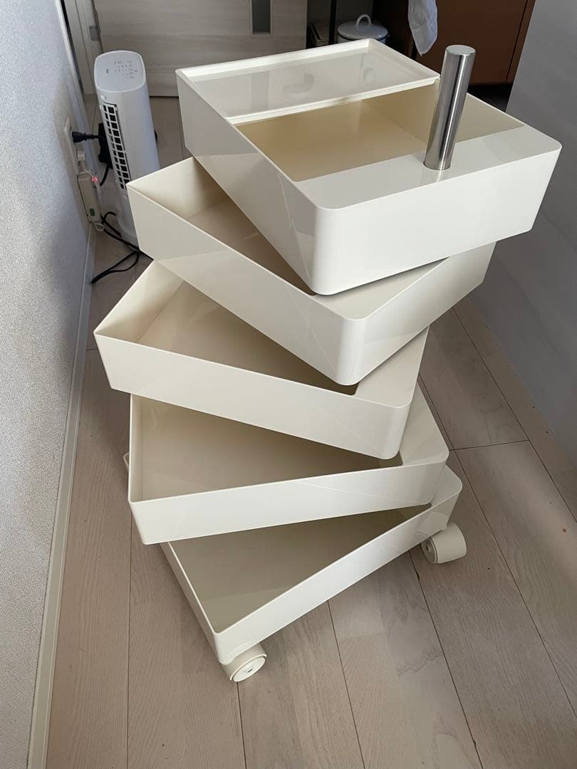 smoo uni キャスター付きワゴン 5段収納