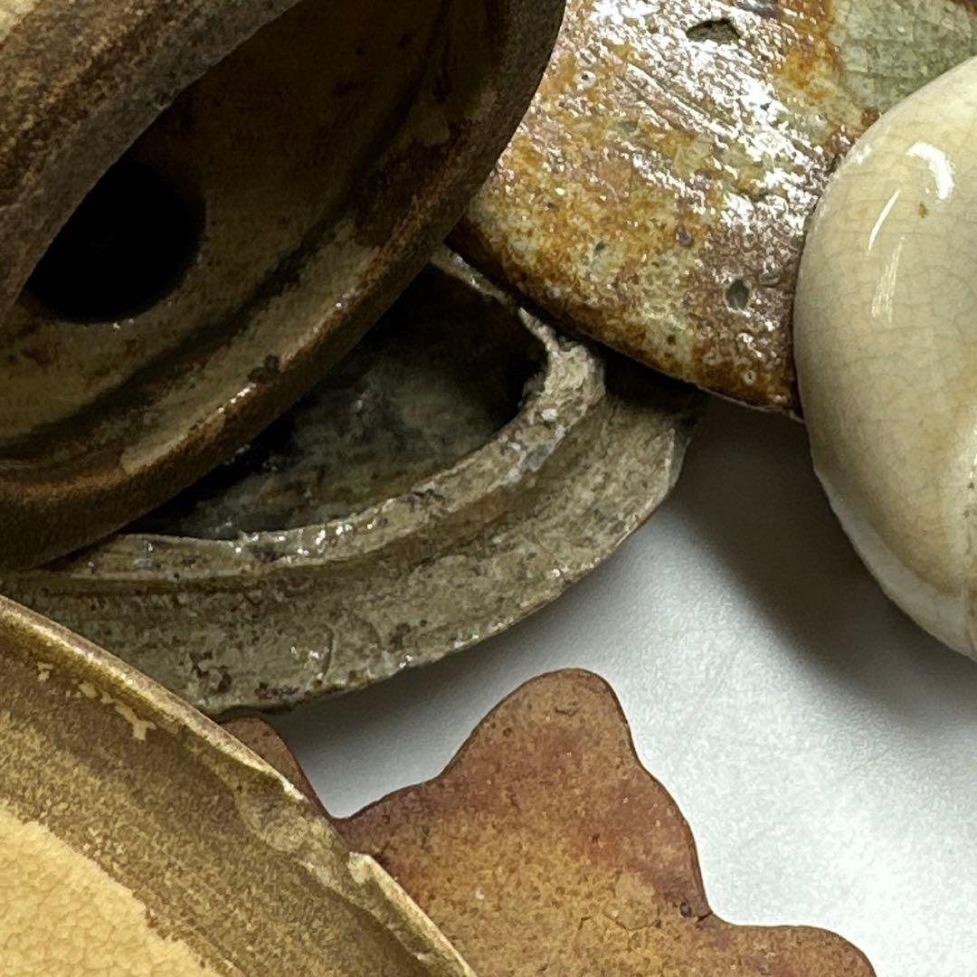 江戸時代　蓋物　香合　螺鈿　東な7-0415①