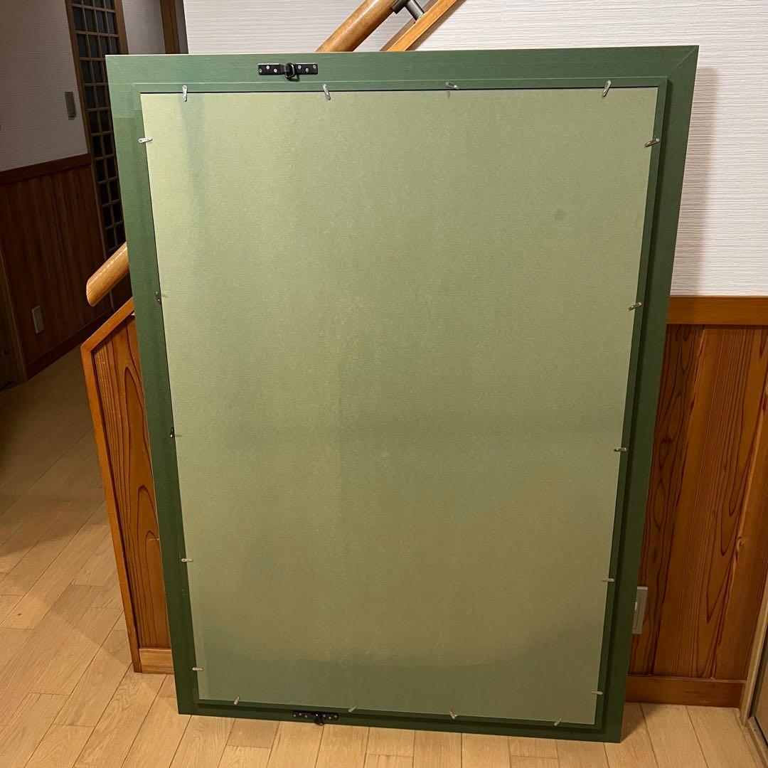 地域限定送料込み　特大額縁　幅97.5cm 高さ137,5cm厚さ5cm