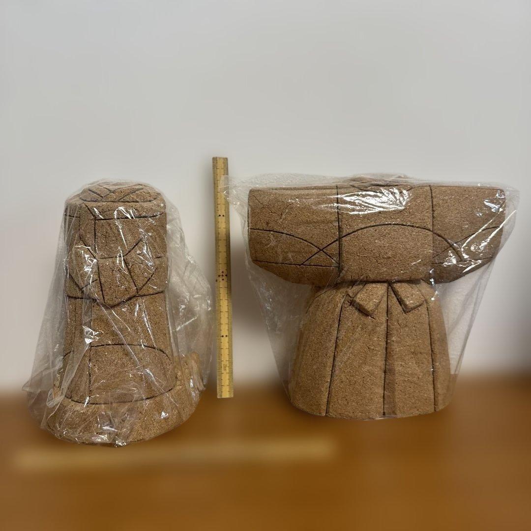 木目込み雛人形　立ち雛　制作キット