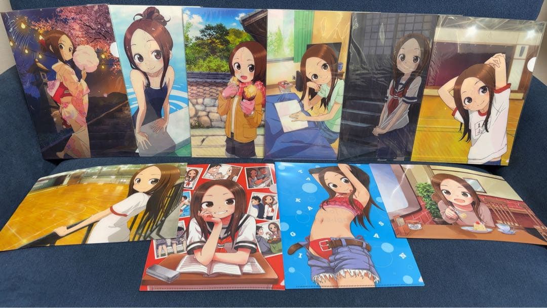 からかい上手の高木さん クリアファイルまとめ売り 新品未開封6枚＋開封済み4枚