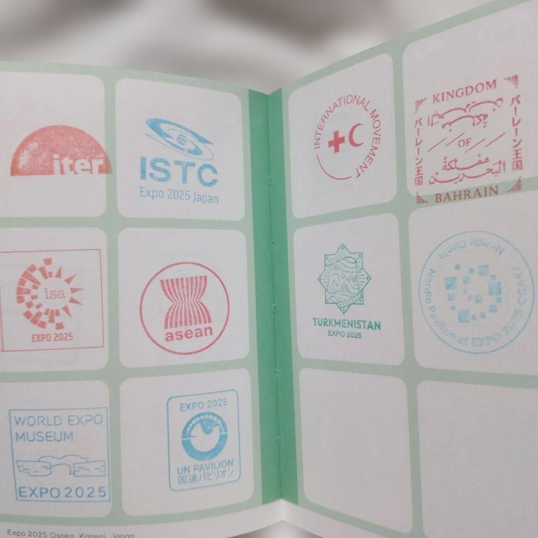 【値下】〘公式100%〙大阪関西万博スタンプパスポート