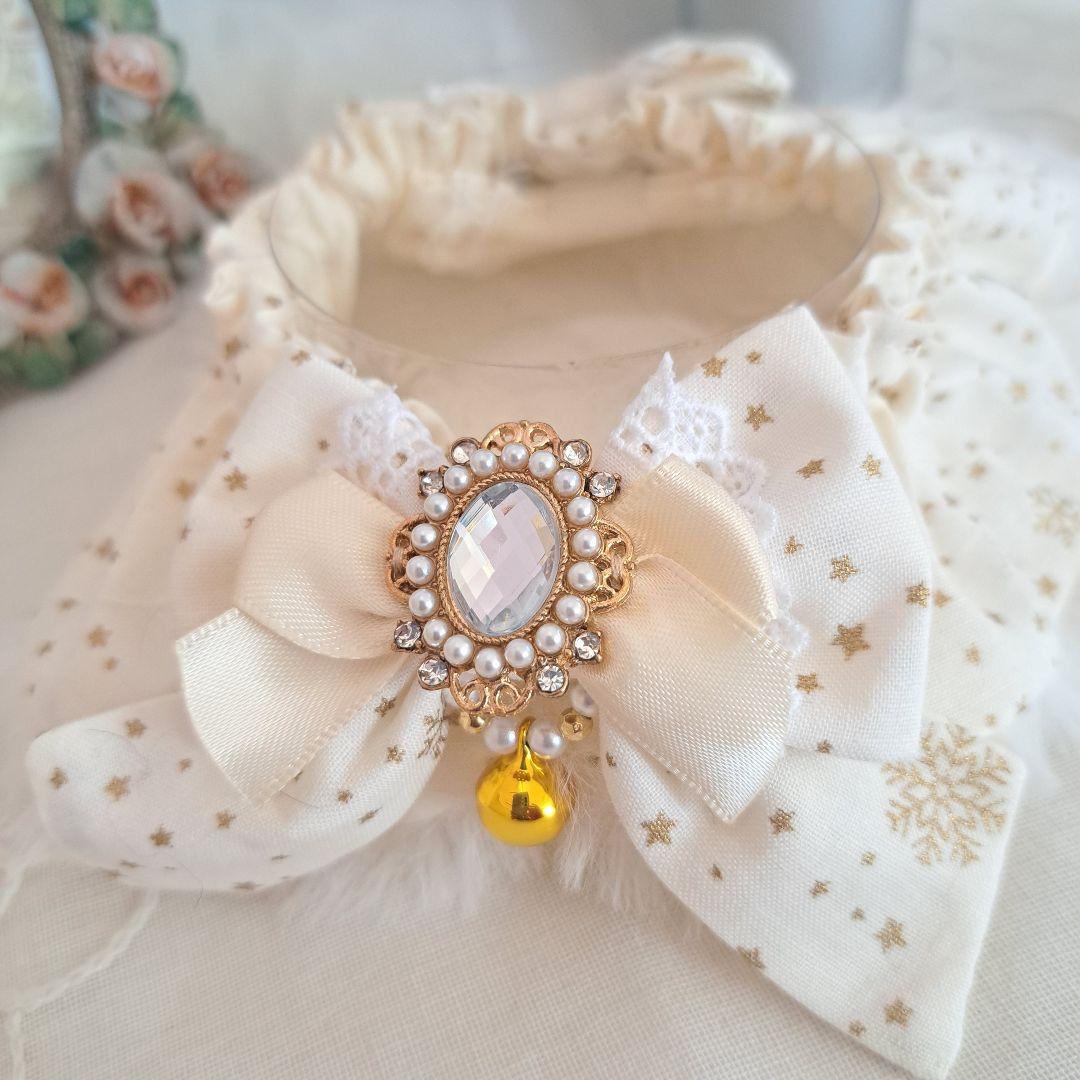 短毛シュシュ、キラキラ星わんちゃん猫ちゃん用