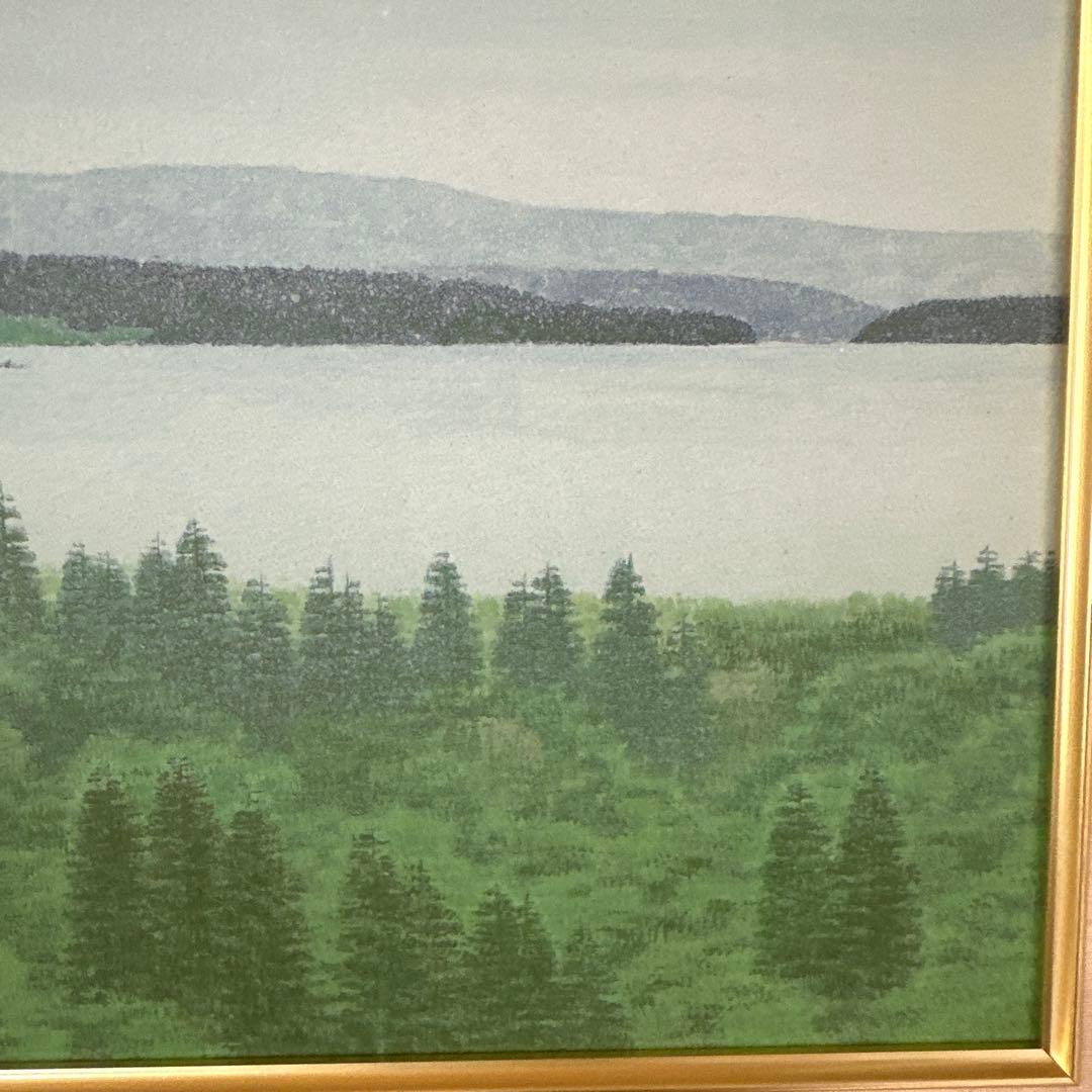 ♦️佐々木豊　肉筆　真作絵画　日本画　風景画　インテリア　価値大