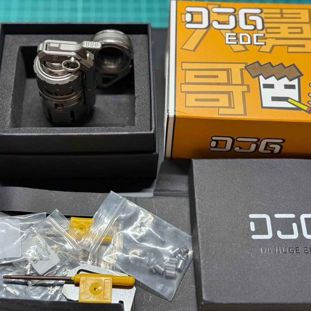 「正規品」DJG Destroyer フィジェットトイ　音叉内蔵　EDC 絶版