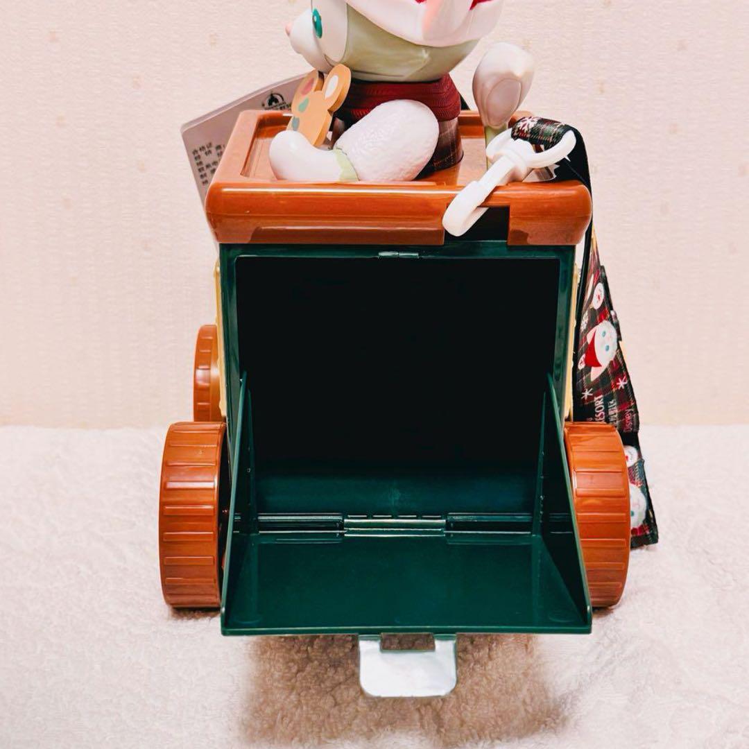 ✨新品　上海ディズニー ジェラトーニ　ライト 電池式 汽車　ポップコーンバケット