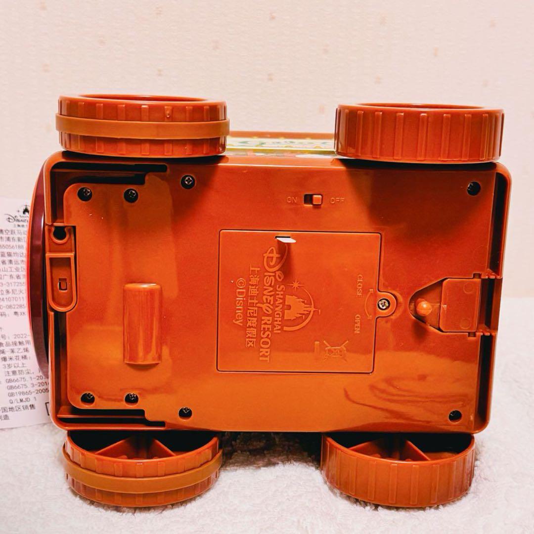 ✨新品　上海ディズニー ジェラトーニ　ライト 電池式 汽車　ポップコーンバケット