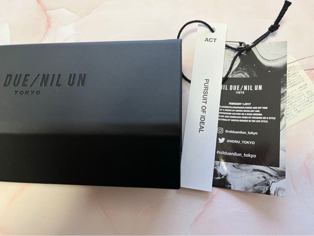 週末限定値下げ NIL DUE/NIL UN TOKYO クリアサングラス