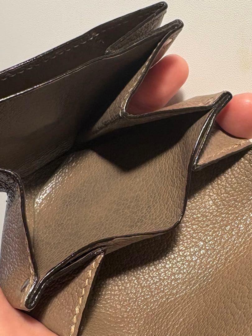 エルメス　小銭入れ　ケース　ベージュ