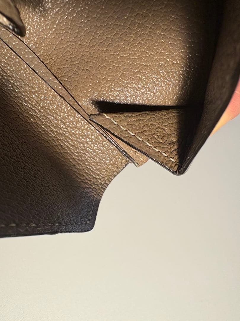 エルメス　小銭入れ　ケース　ベージュ