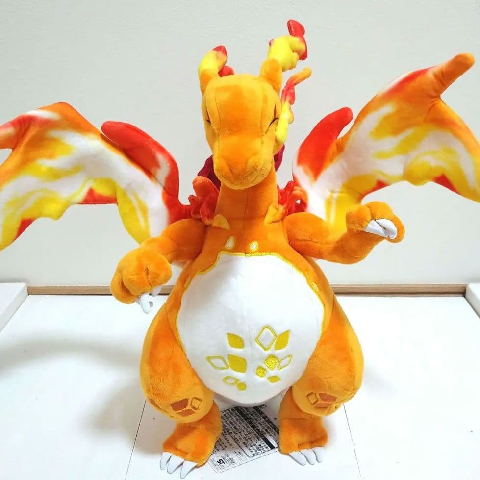 ポケモンセンター　リザードン　キョダイマックス　ぬいぐるみ　タグ付き