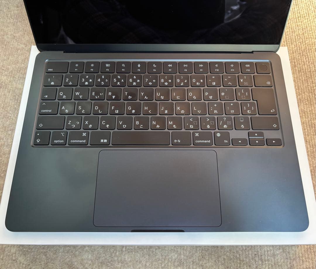 MacBook Air M2 8GB 256GB ミッドナイト バッテリ87%