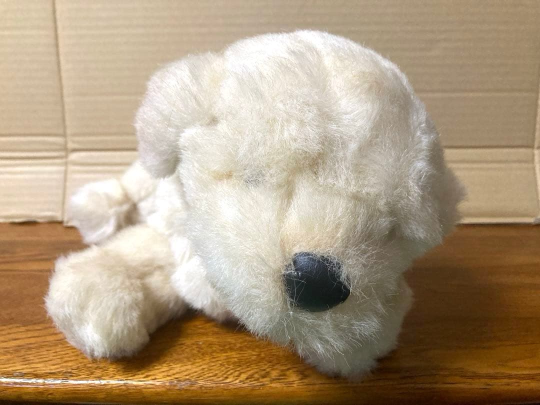 希少 80年代 ビンテージ 犬 イヌ ワンちゃん ぬいぐるみ レトロ 当時物
