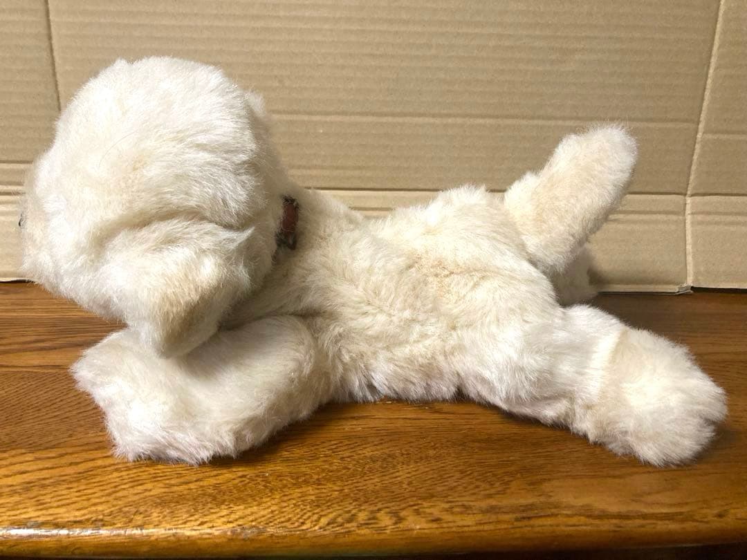 希少 80年代 ビンテージ 犬 イヌ ワンちゃん ぬいぐるみ レトロ 当時物