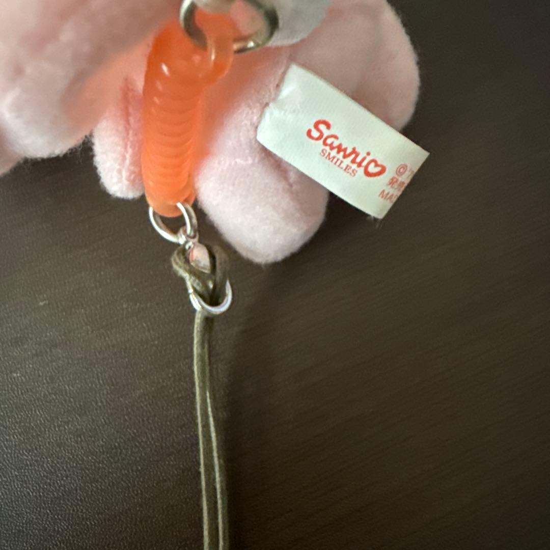 ミ*ク様 サンリオ　ハローキティ　ストラップ　ぬいぐるみ　2003年　うさぎ　ラ