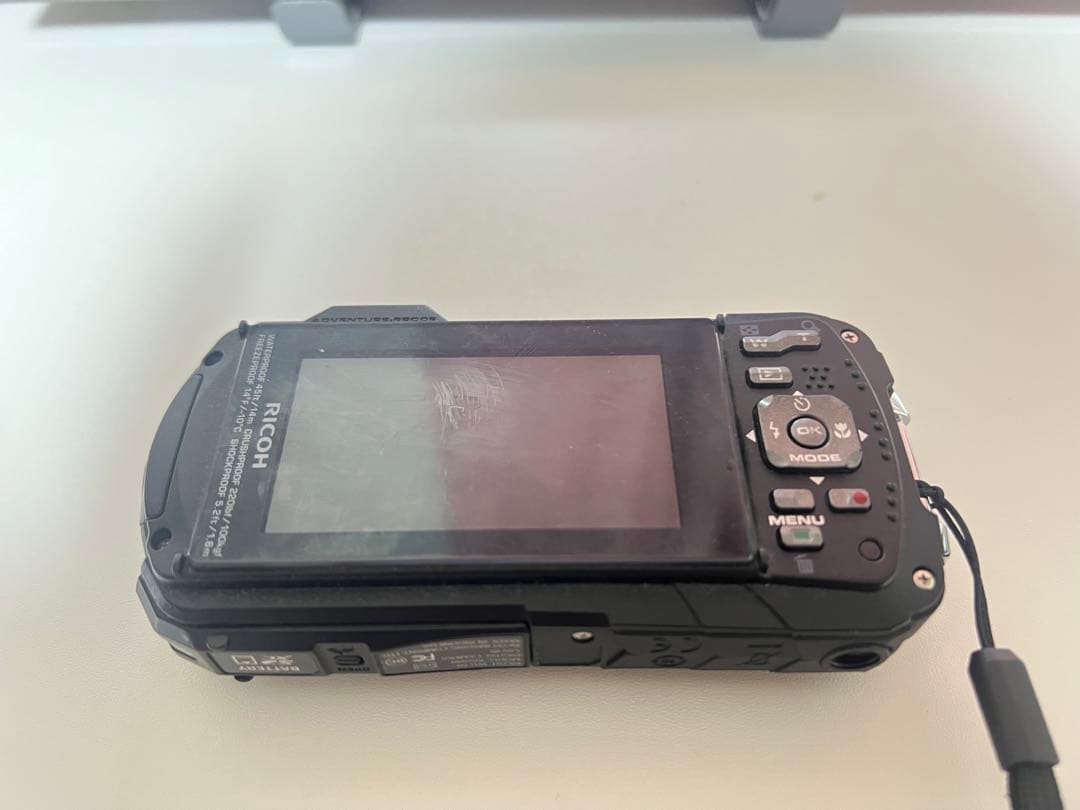 RICOH WG-60 ブラック 防水カメラ