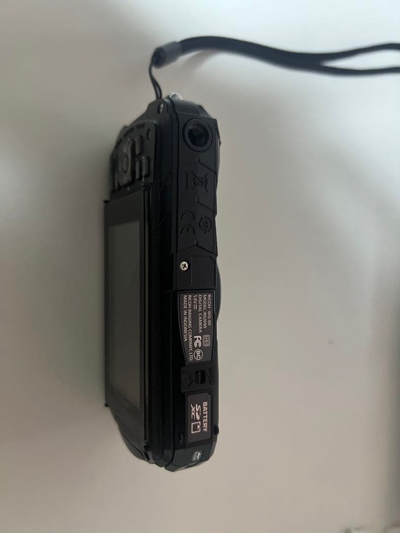 RICOH WG-60 ブラック 防水カメラ