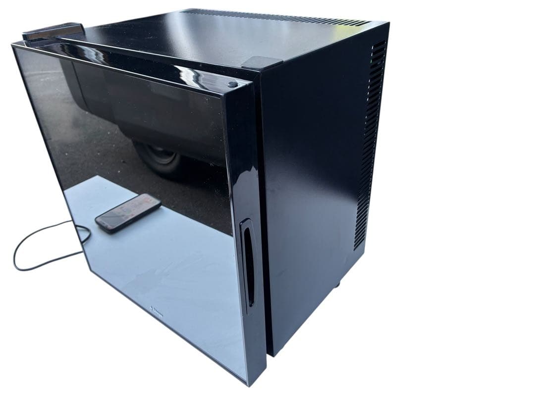 A-stage 1ドアミラーガラス冷蔵庫 32L 20年製