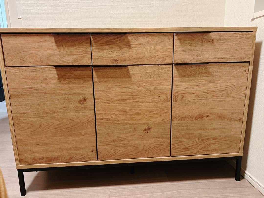 【値下げ】LOWYA ロウヤ シェルフ キャビネット チェスト 収納棚　美品