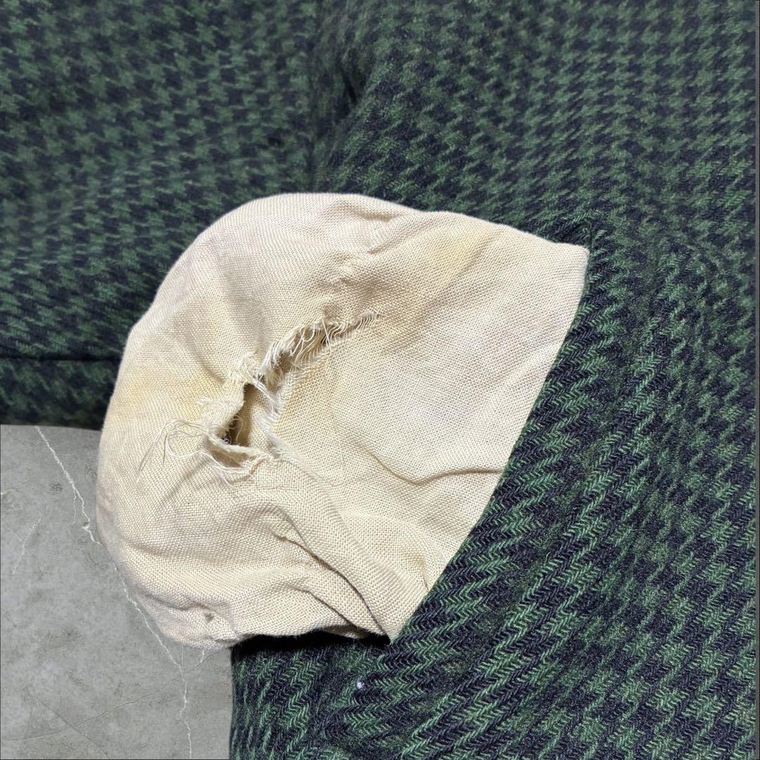 80’s Woolrich ウールハリントンジャケット USA製 短丈 裏ボア