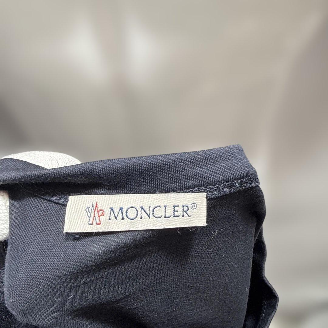モンクレール　ネイビー　Tシャツ