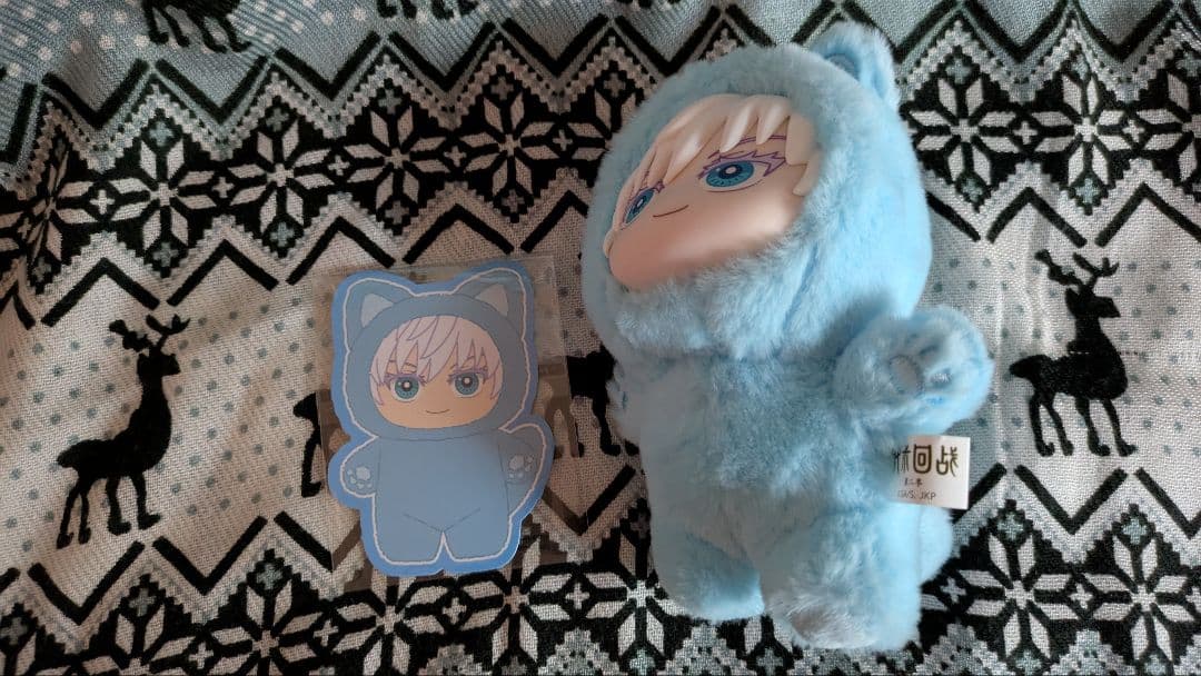 呪術廻戦猫耳ぬいぐるみCAT EAR PLUSHIE 懐玉玉折 五条悟シクレ