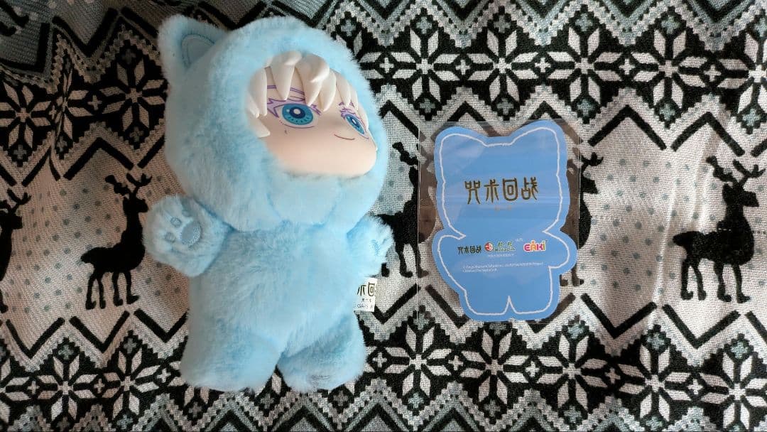 呪術廻戦猫耳ぬいぐるみCAT EAR PLUSHIE 懐玉玉折 五条悟シクレ