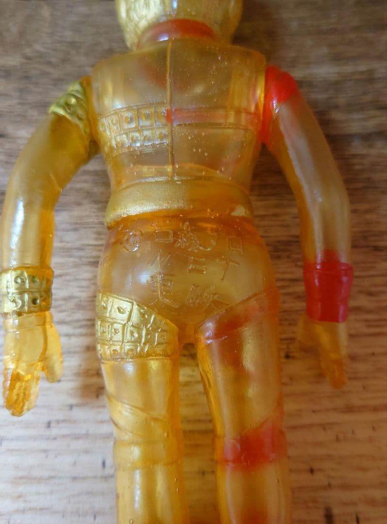 タカトク　人造人間キカイダー　ソフビ　クリア　スケルトン　当時物　レア