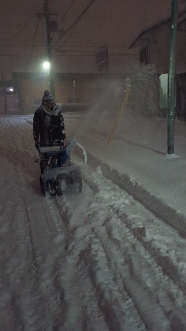 YAMAHA　除雪機　YSM555 兵庫県丹波市より