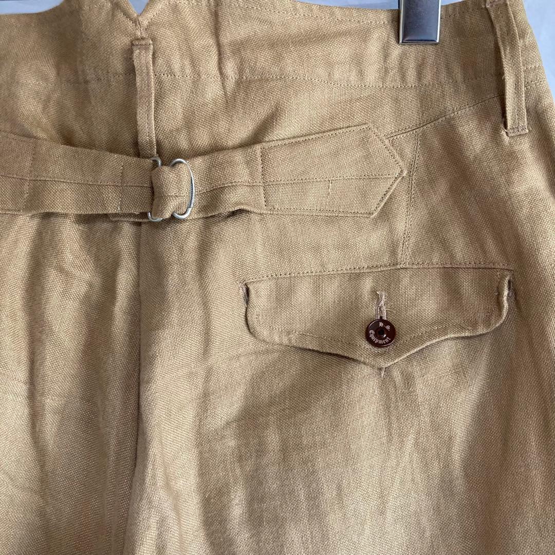 HAVERSACK H.S Equipment リネン パンツ サイズ1