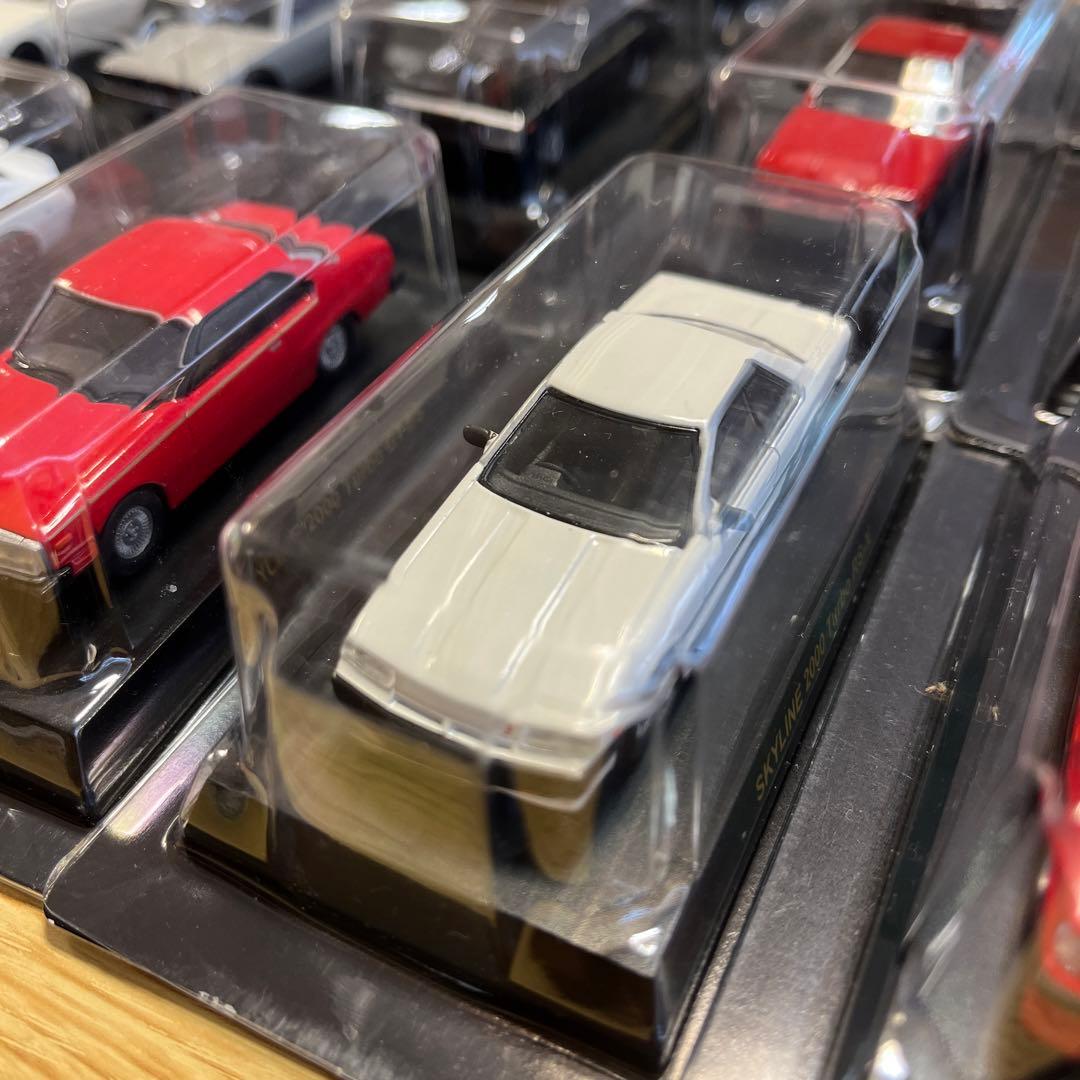 京商　NISSAN SKYLINE ミニカー 28台セット